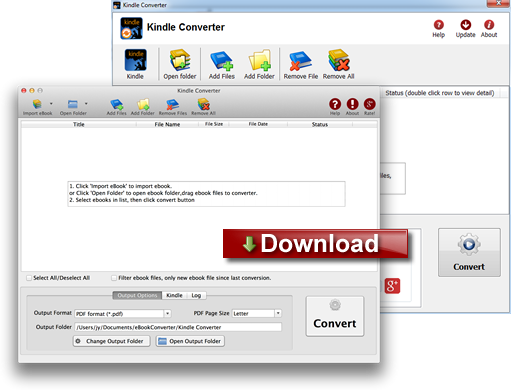 kindle to pdf converter for mac